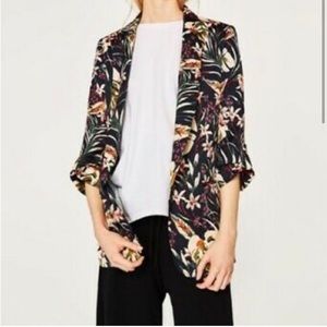 Zara | Floral Blazer | XS